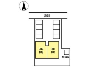 コンフォートＹＯＵ（Ｄ）の物件外観写真